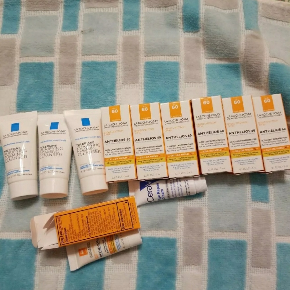 7 SPF 60 brand new, 3 cleanser * bundle itemonly*